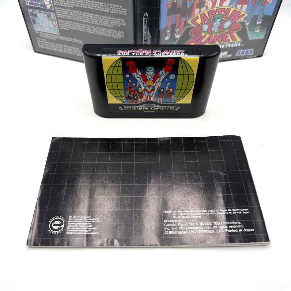 Captain Planet And The Planeteers Sega Megadrive