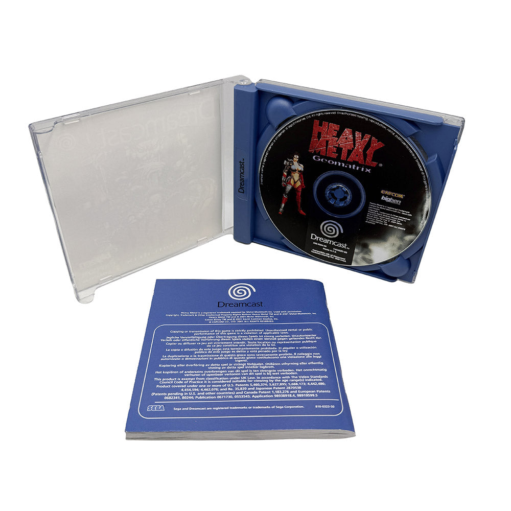 Heavy Metal Geomatrix Sega Dreamcast
