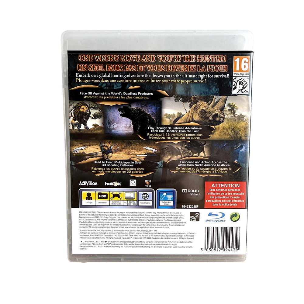 Cabela's Dangerous Hunts 2011 PlayStation 3