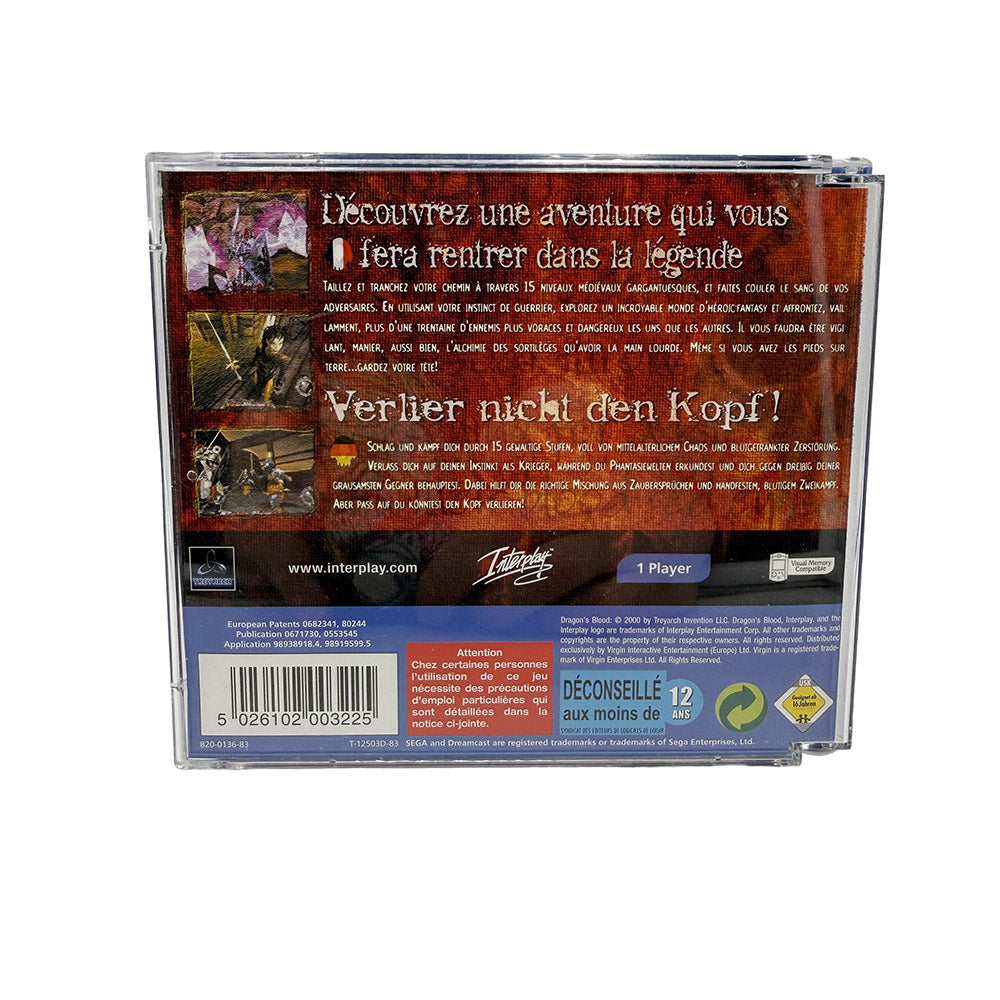 Dragons Blood Sega Dreamcast