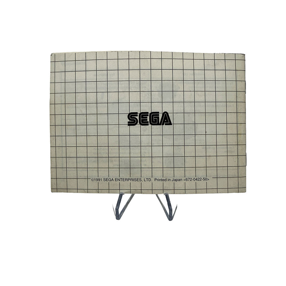 Manuel d'instructions Console Sega Game Gear