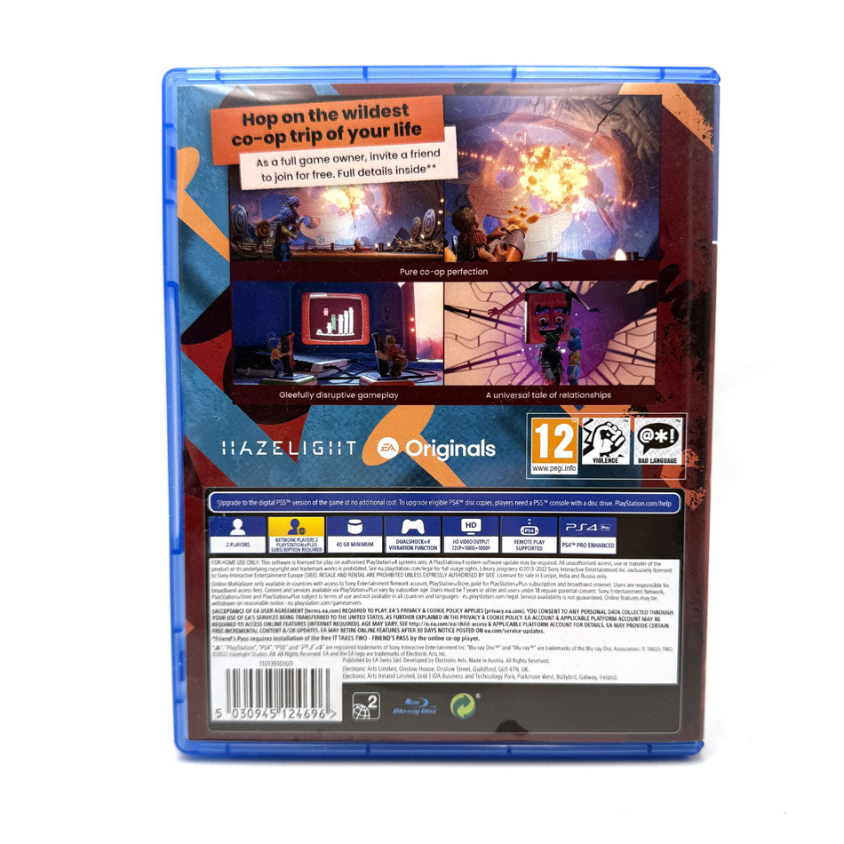 It Takes Two Playstation 4