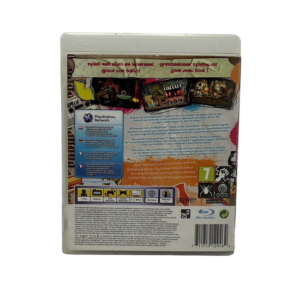 LittleBigPlanet Game of the Year Edition Playstation 3