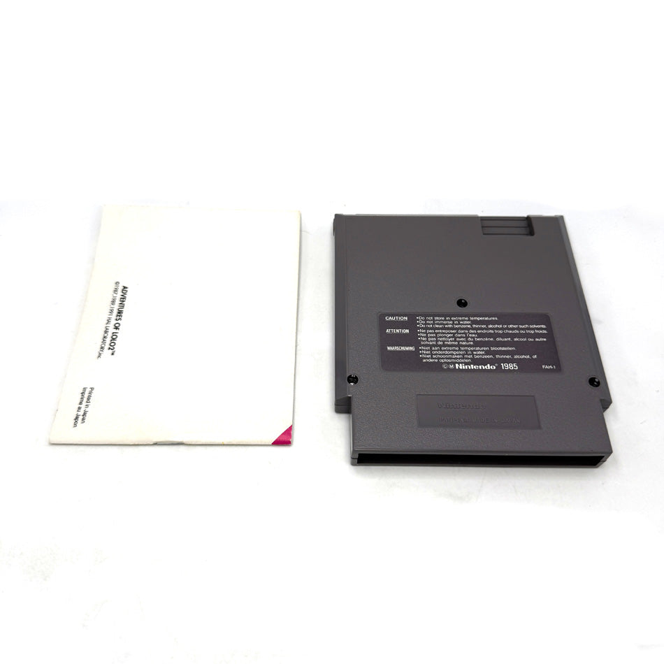 The Adventures Of Lolo 2 Nintendo NES