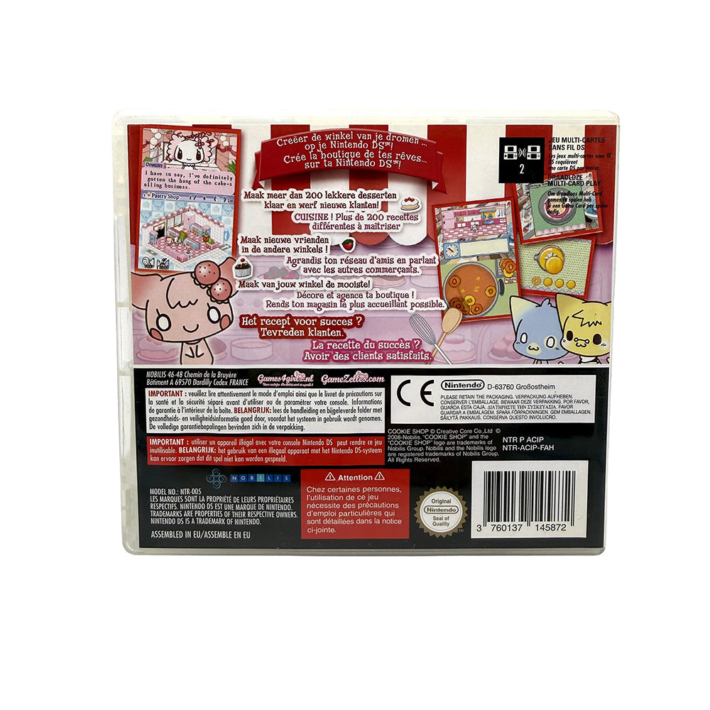 Cookie Shop Nintendo DS