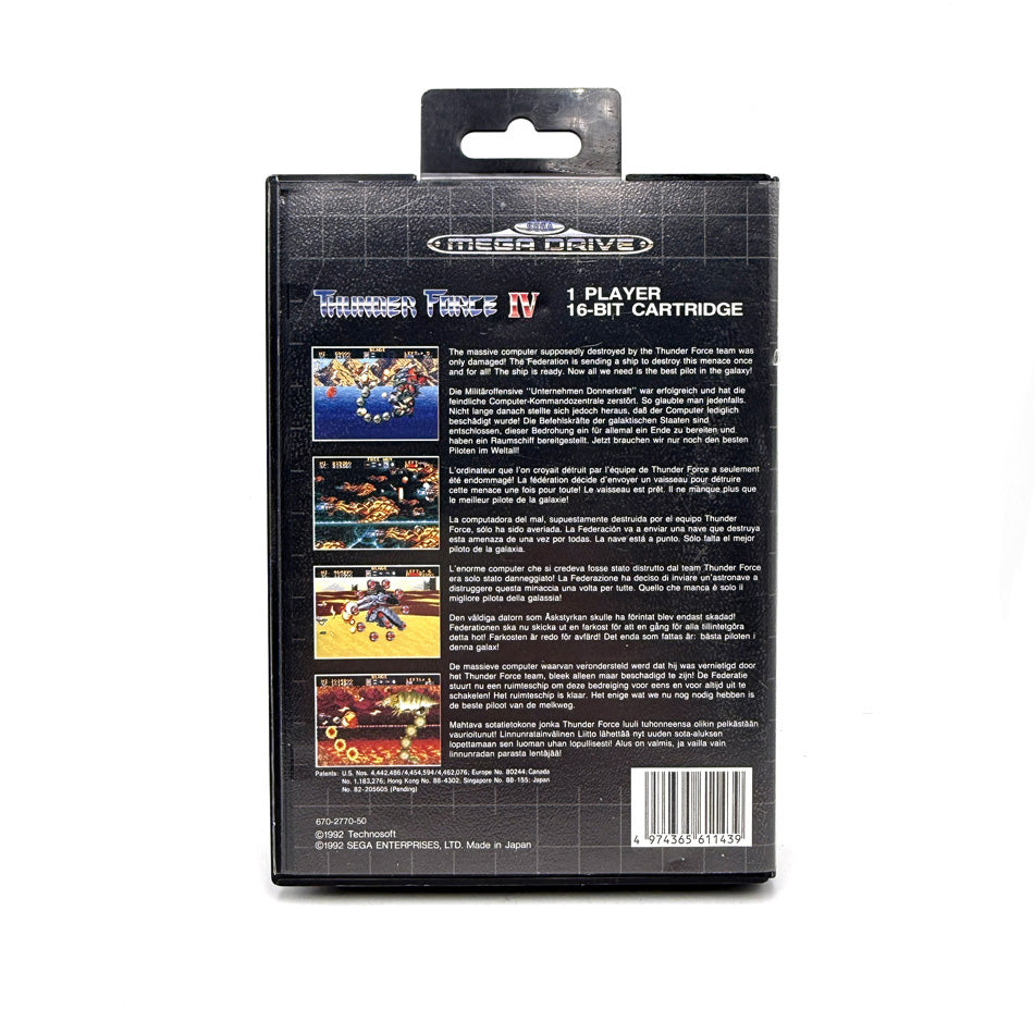 Thunder Force IV Sega Megadrive