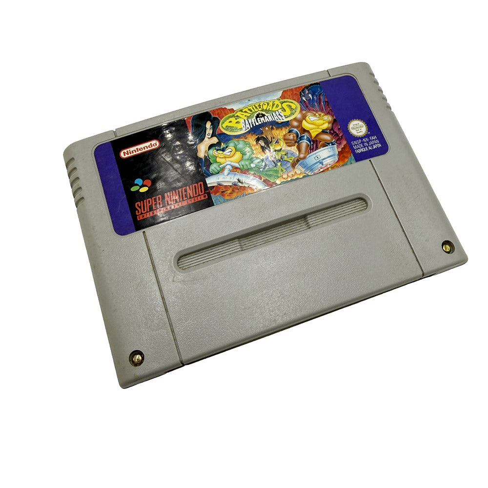Battletoads In Battlemaniacs Super Nintendo