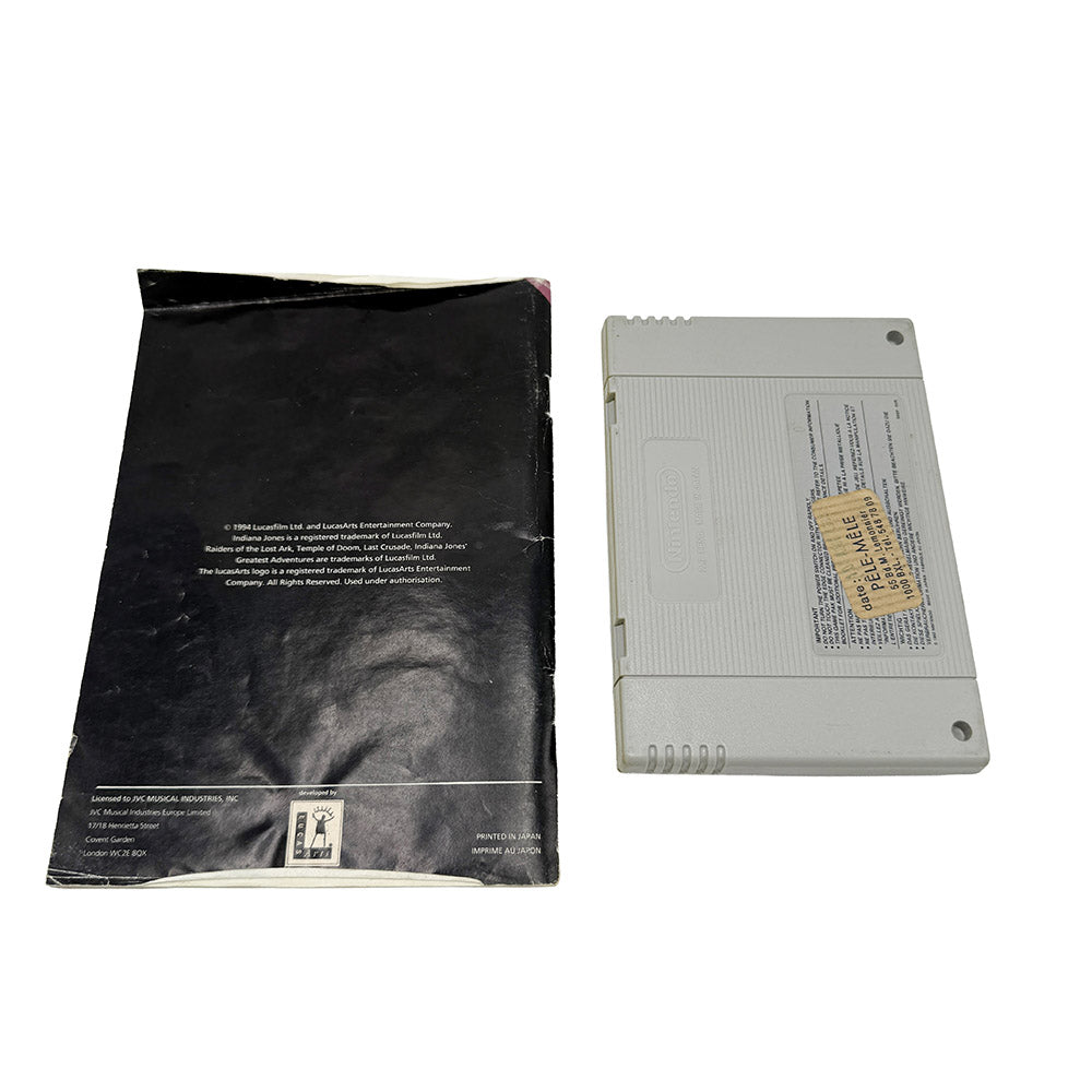 Indiana Jones Greatest Adventures Super Nintendo