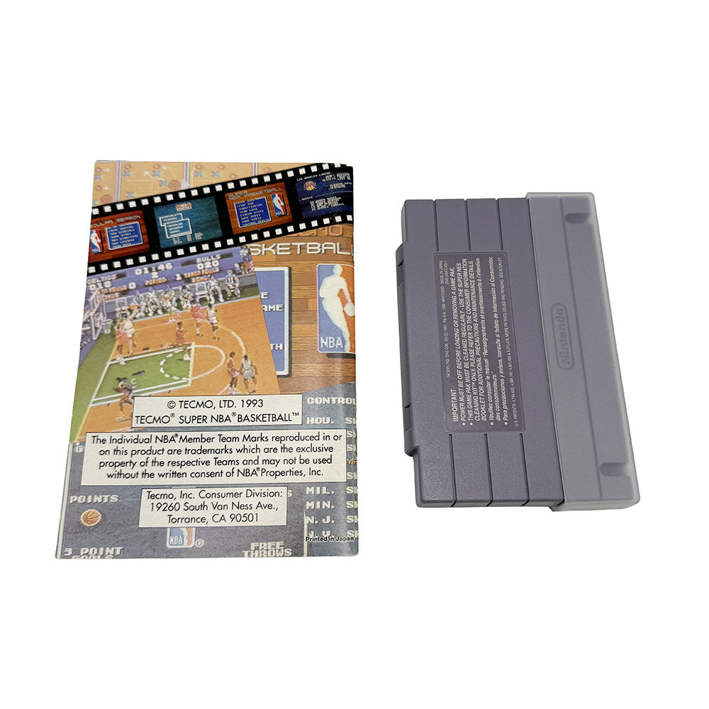 Tecmo Super NBA Basketball Super Nintendo