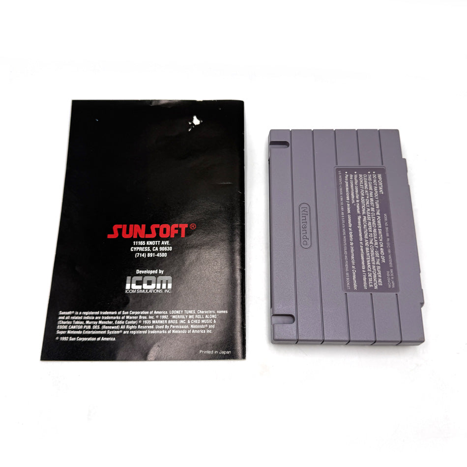 Road Runner's Death Valley Rally Super Nintendo