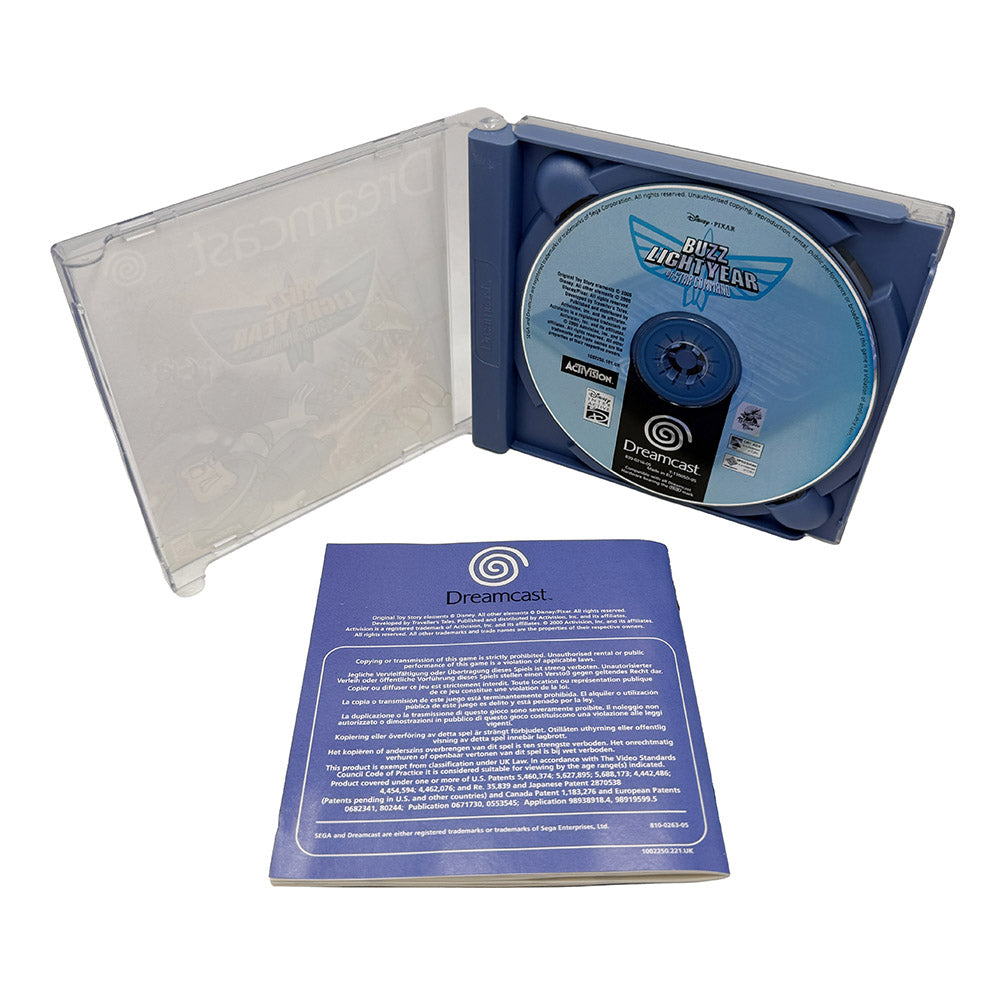 Buzz Lightyear of Star Command Sega Dreamcast