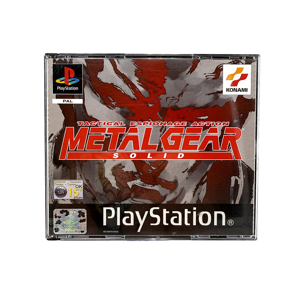 metal gear solid 1 ps1 Metal Gear Solid Playstation 1 – Retromania