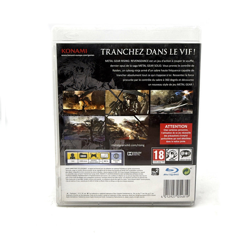 Metal Gear Rising Revengeance Playstation 3