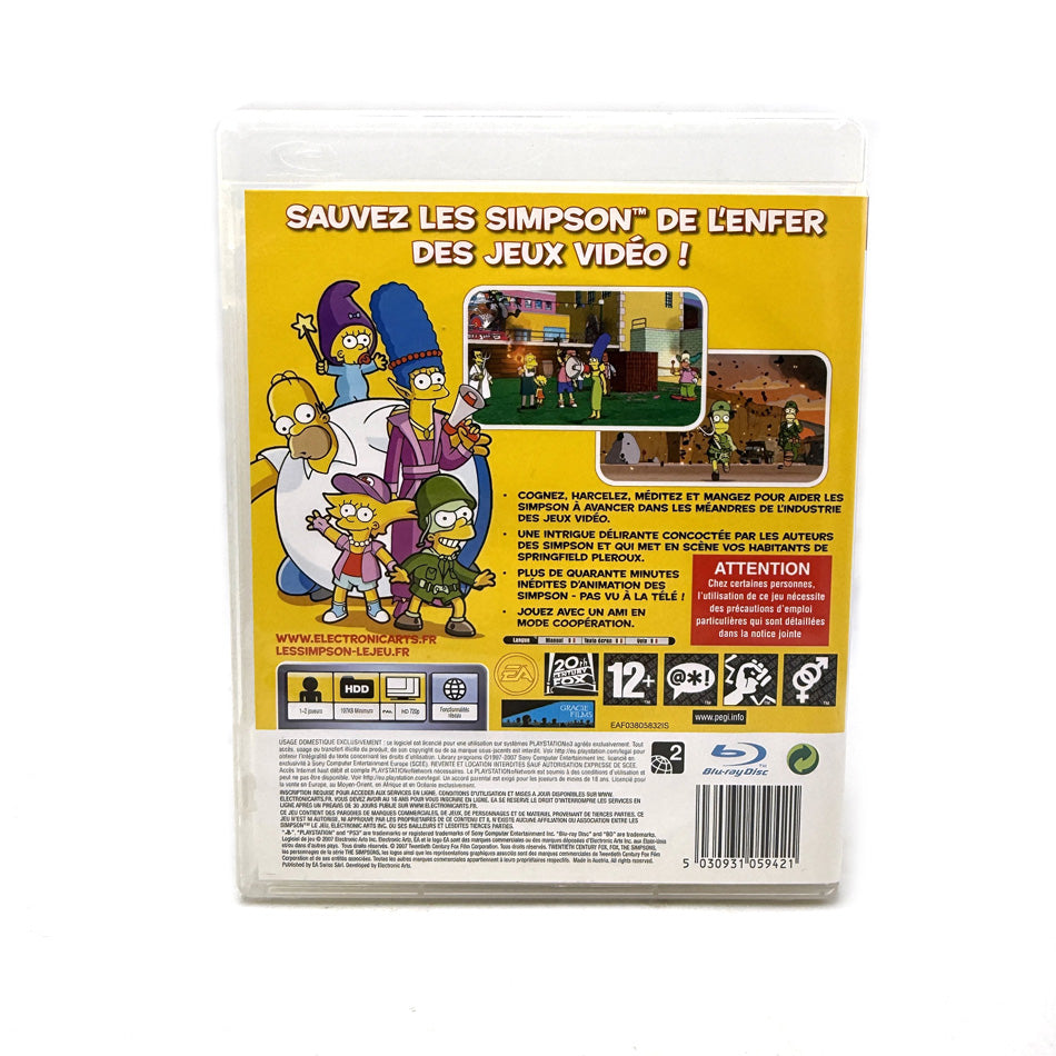 Les Simpsons Le Jeu Playstation 3