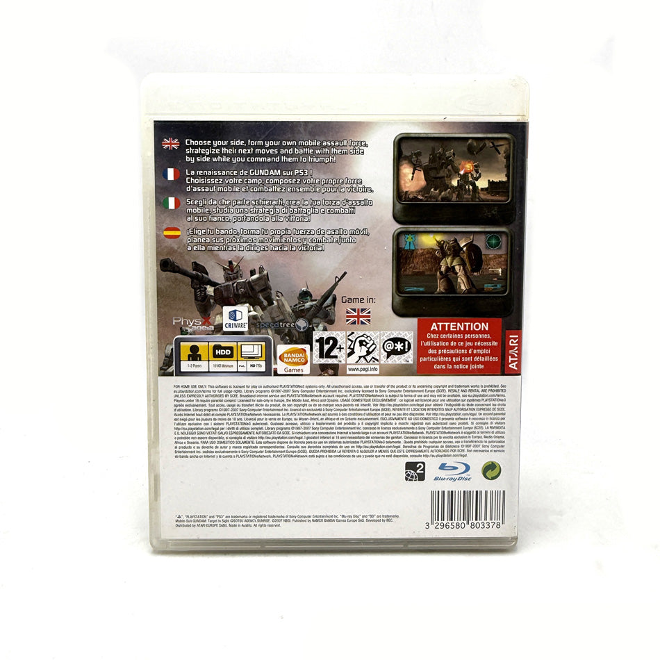 Mobile Suit Gundam Target in Sight Playstation 3