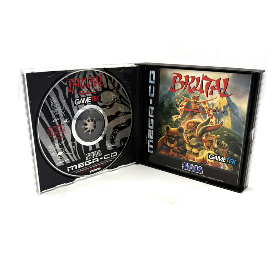 Brutal Paws Of Fury Sega Mega-CD
