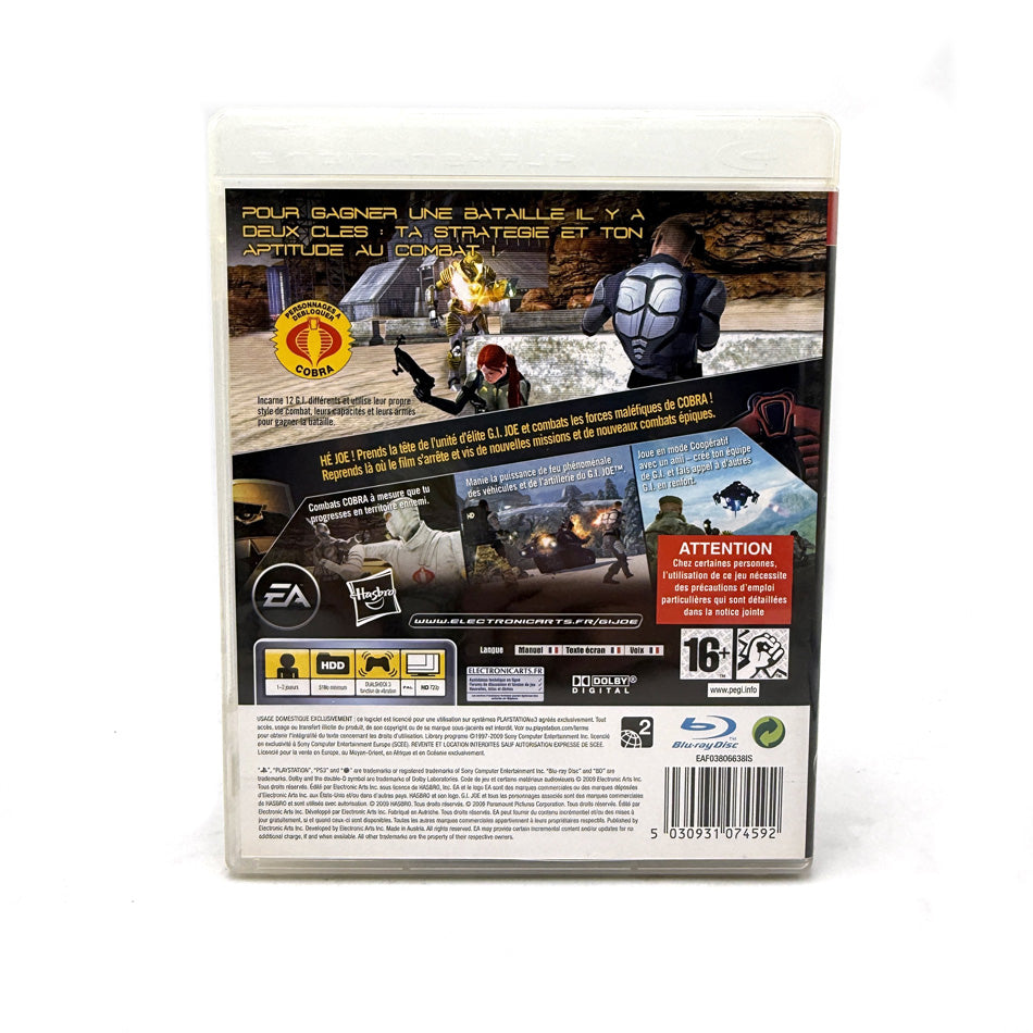 G.I. Joe Le Réveil du Cobra Playstation 3