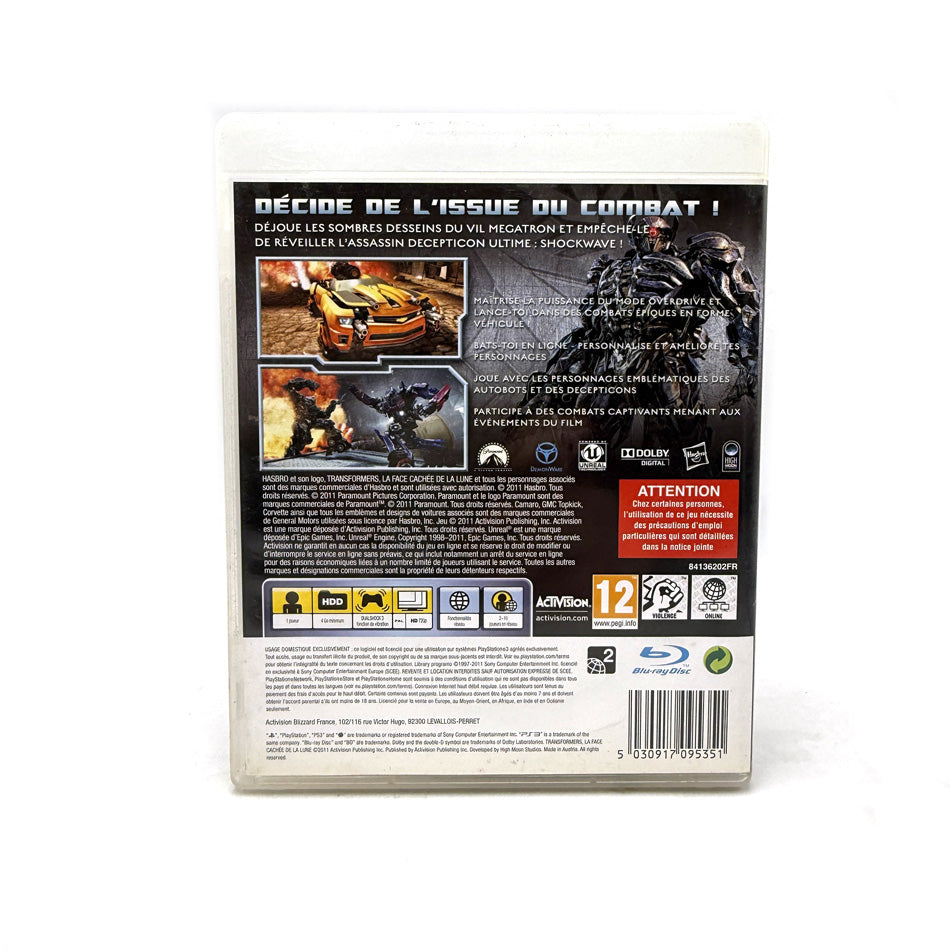 Transformers 3 : La Face cachée de la Lune Playstation 3