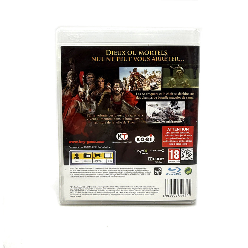 Warriors: Legends of Troy Playstation 3