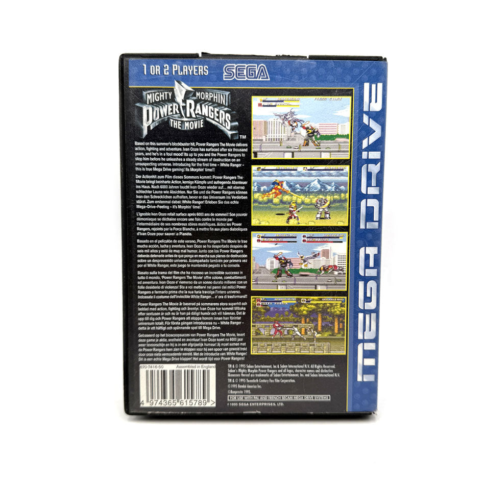 Mighty Morphin Power Rangers The Movie Sega Megadrive