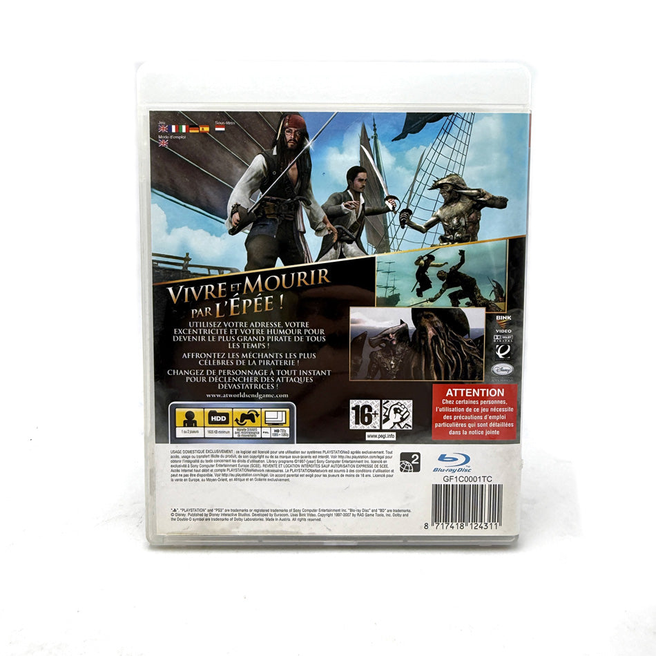 Pirates des Caraïbes Jusqu'au bout du Monde Playstation 3