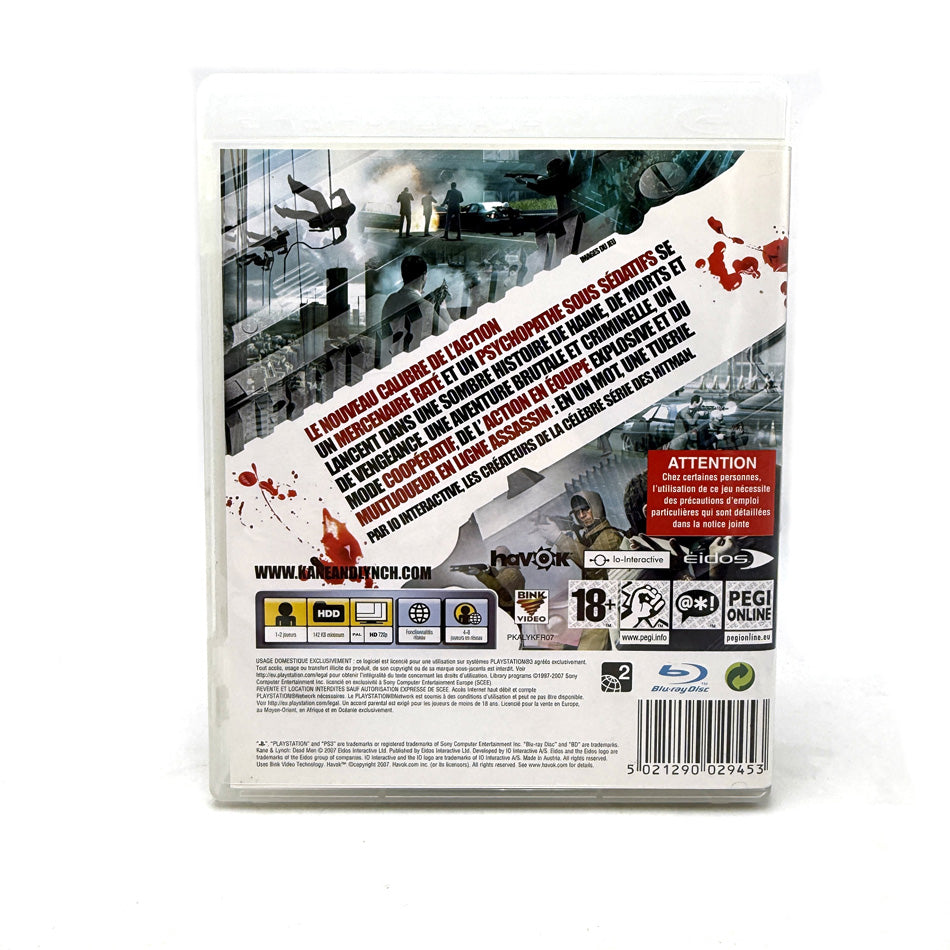 Kane & Lynch Dead Men Playstation 3