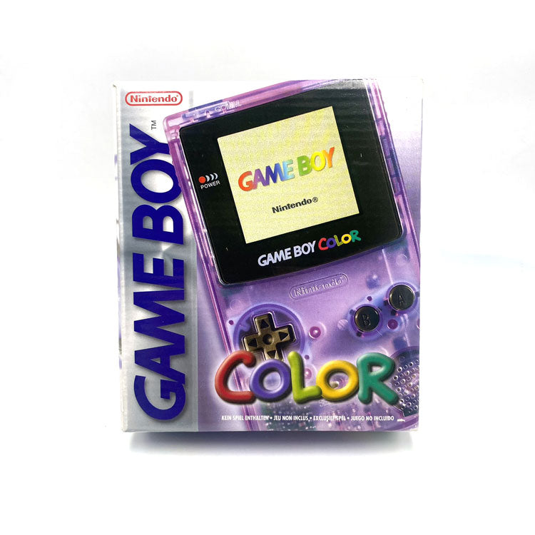 Nintendo Game Boy Color Atomic Purple on sale w/ Box - No Manuals -