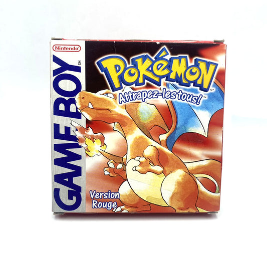 Boite et notice Pokemon Version Rouge Nintendo Game Boy