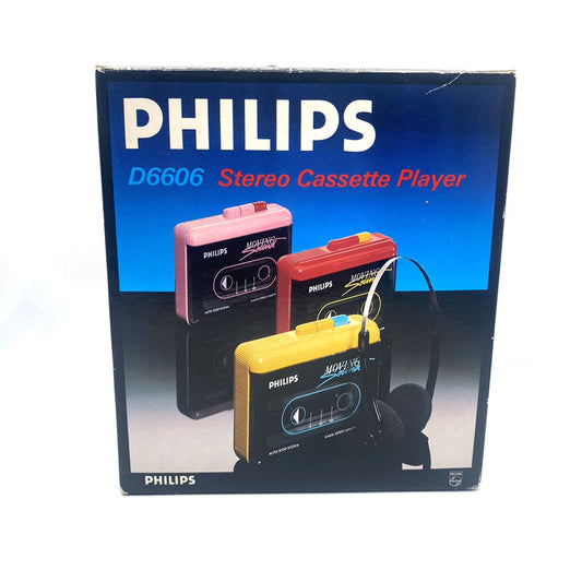 Stereo Cassette Player Philips D6606