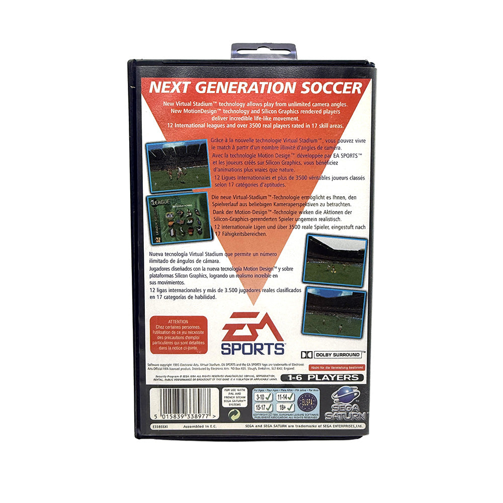 FIFA Soccer 96 Sega Saturn