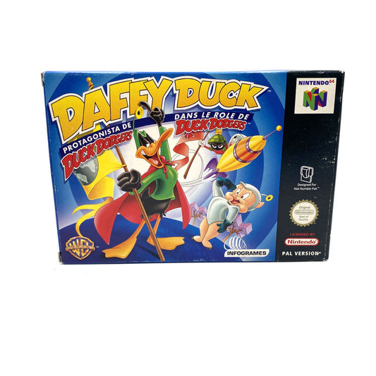 Daffy Duck Dans Le Rôle de Duck Dodgers Nintendo 64