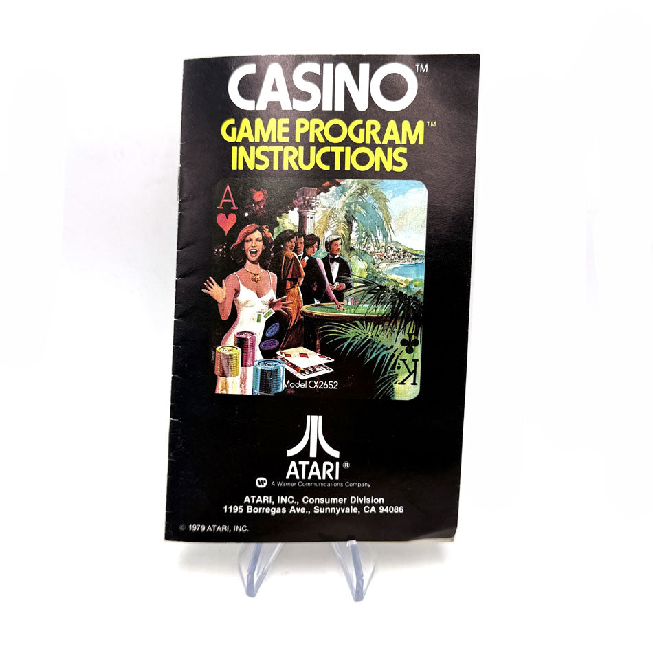 Notice Casino Atari 2600