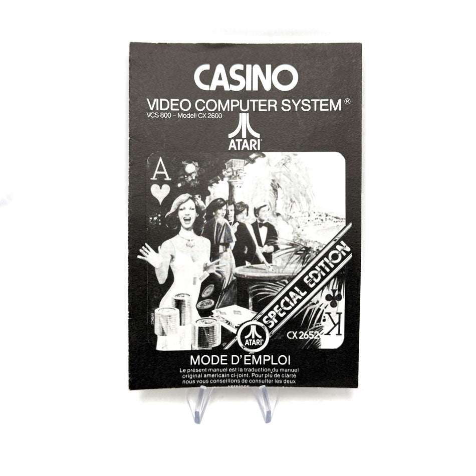 Notice Casino Atari 2600