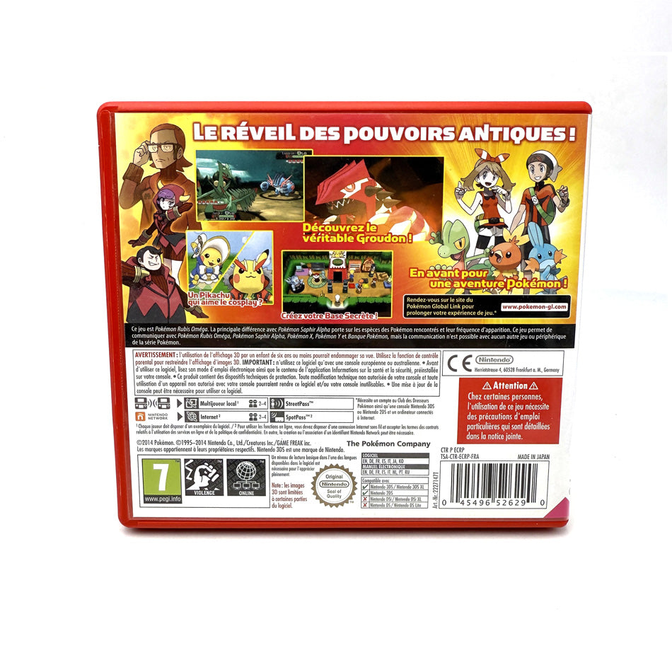 Pokemon Rubis Omega Nintendo 3DS