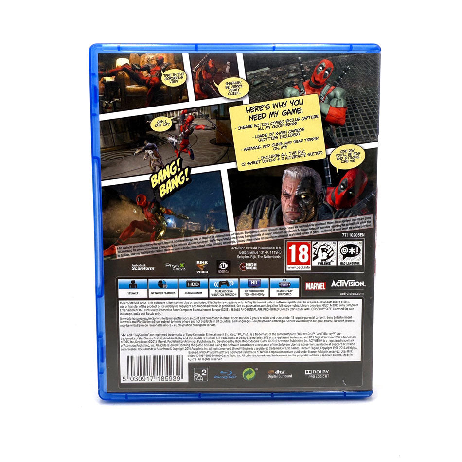 Deadpool Playstation 4