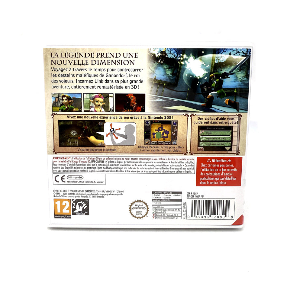 The Legend Of Zelda Ocarina Of Time Nintendo 3DS