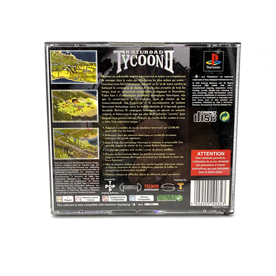 Railroad Tycoon II Playstation 1
