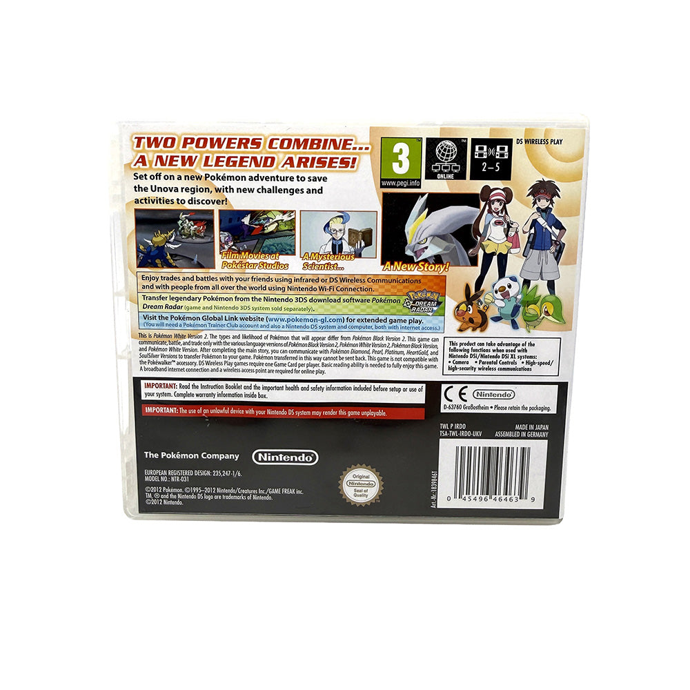 Pokemon White Version 2 Nintendo DS