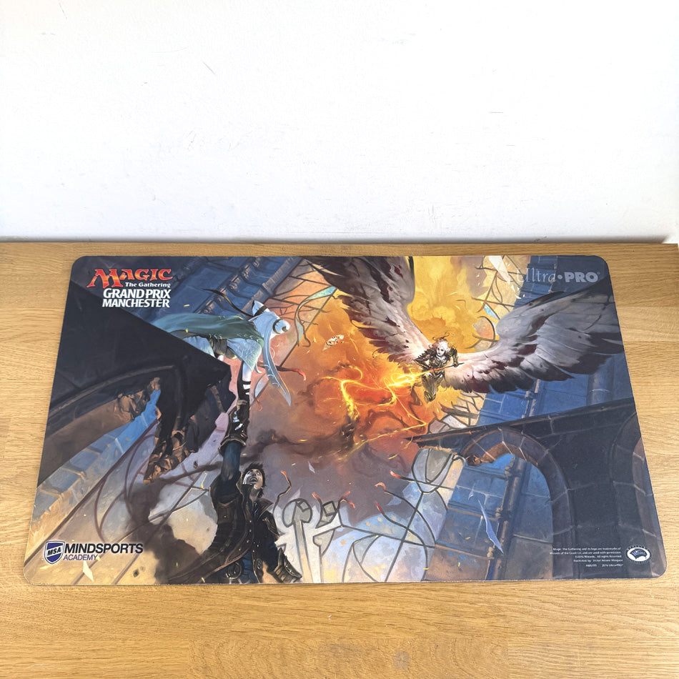 Tapis de jeu Magic The Gathering Grand Prix Manchester 2016 Playmat Avacyn's Judgement