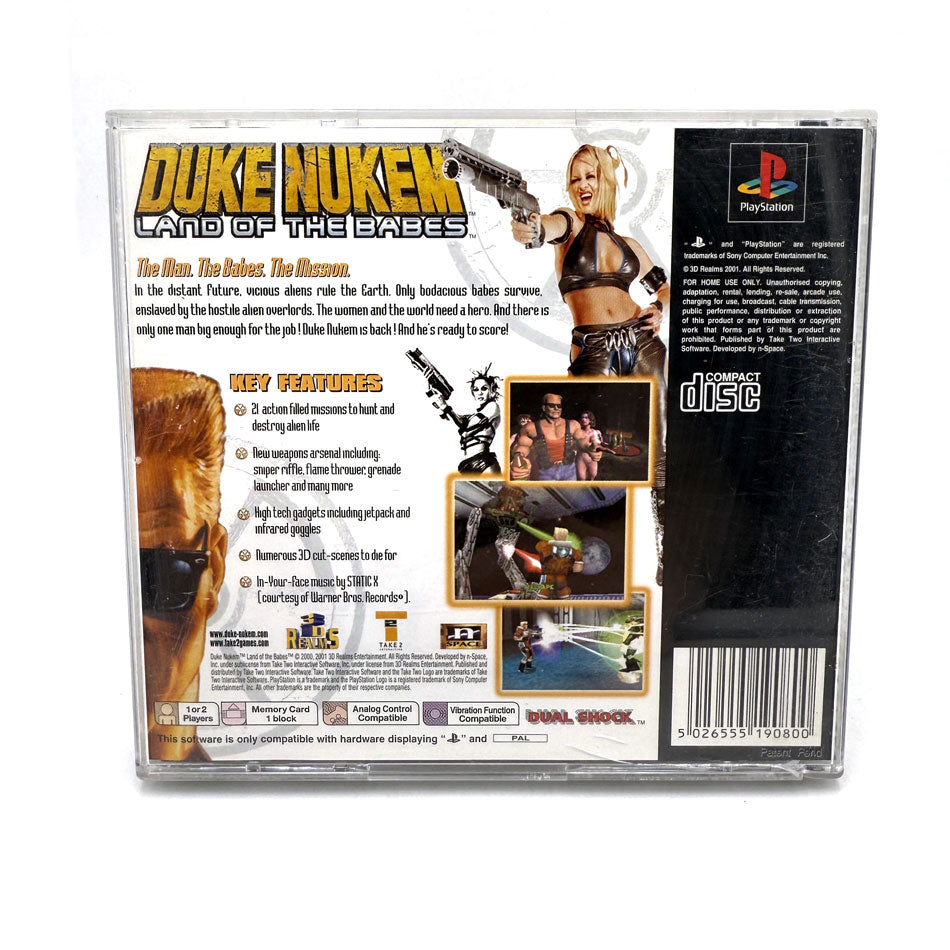 Duke Nukem Land Of The Babes Playstation 1