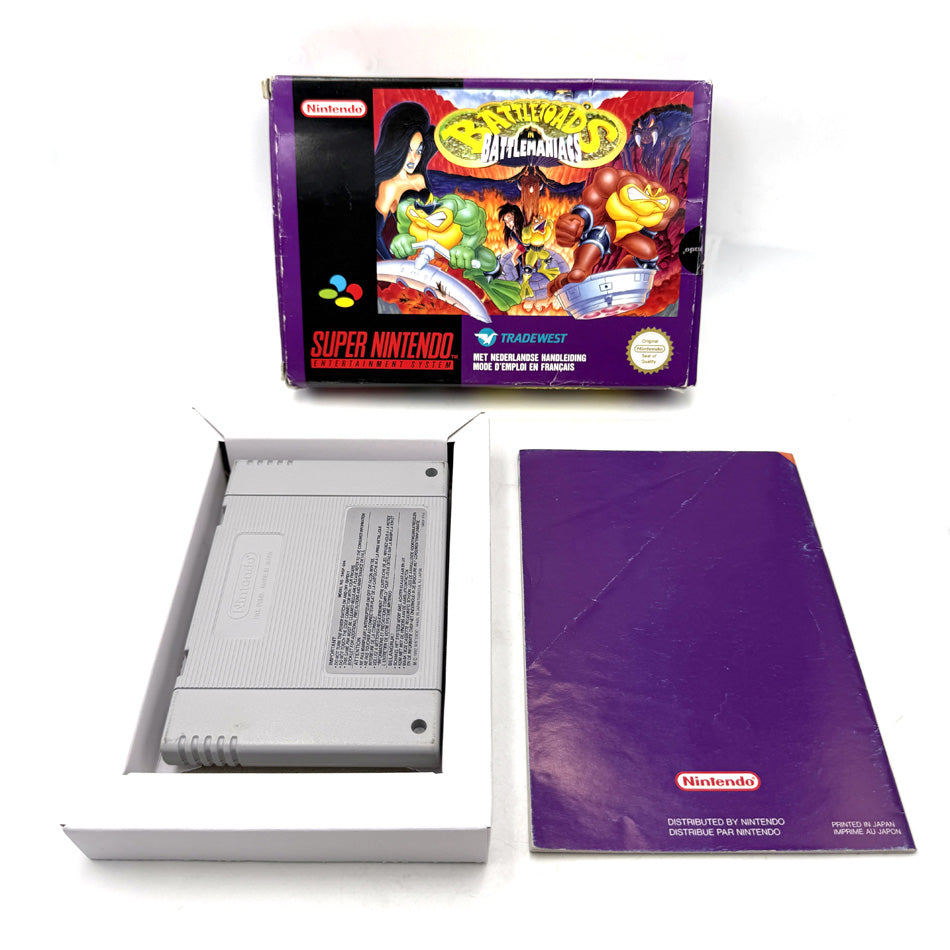 Battletoads In Battlemaniacs Super Nintendo