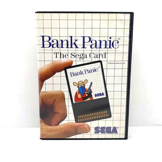 Bank Panic The Sega Card Sega Master System