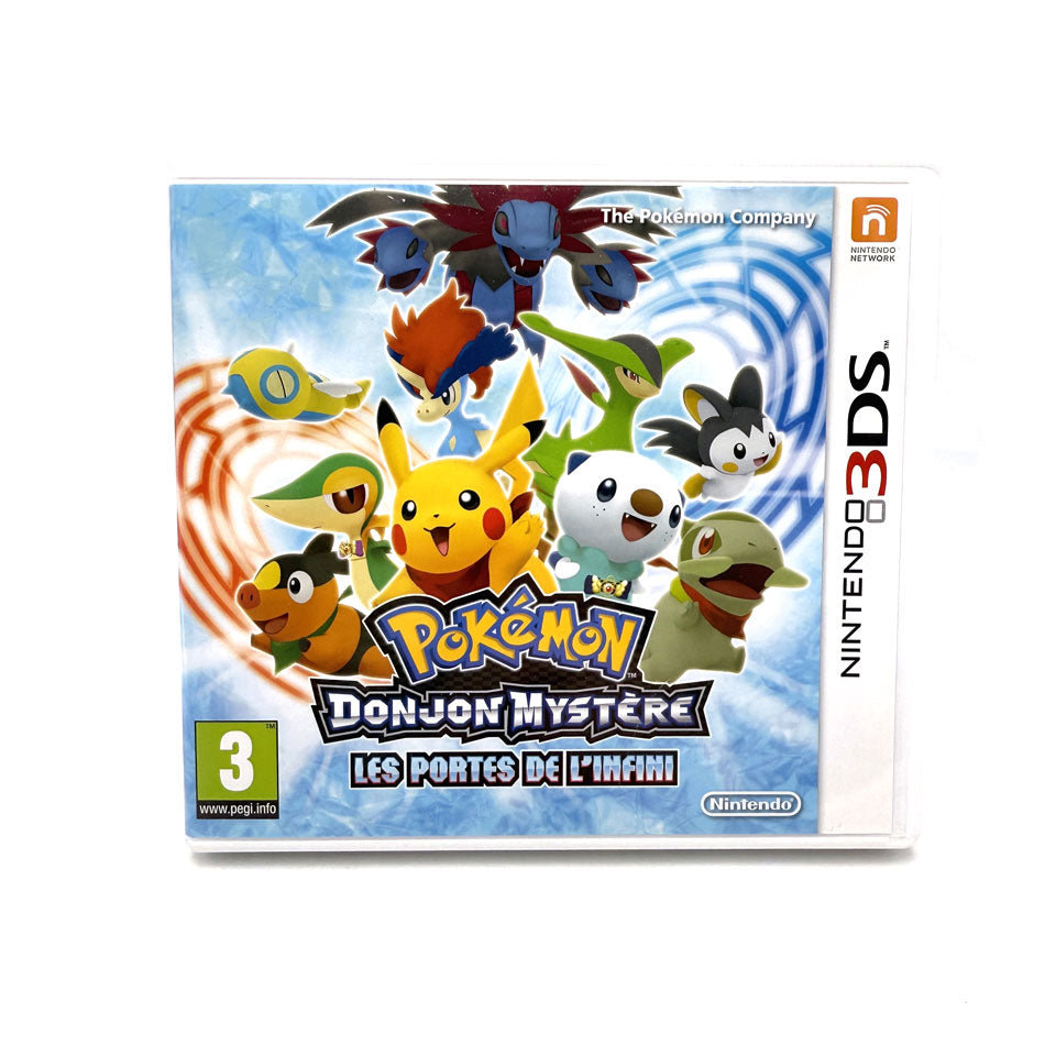Jeu Pokémon Méga Donjon Mystère - Version Française (VF) Pour Nintendo 3DS - Occasion Très Bon État