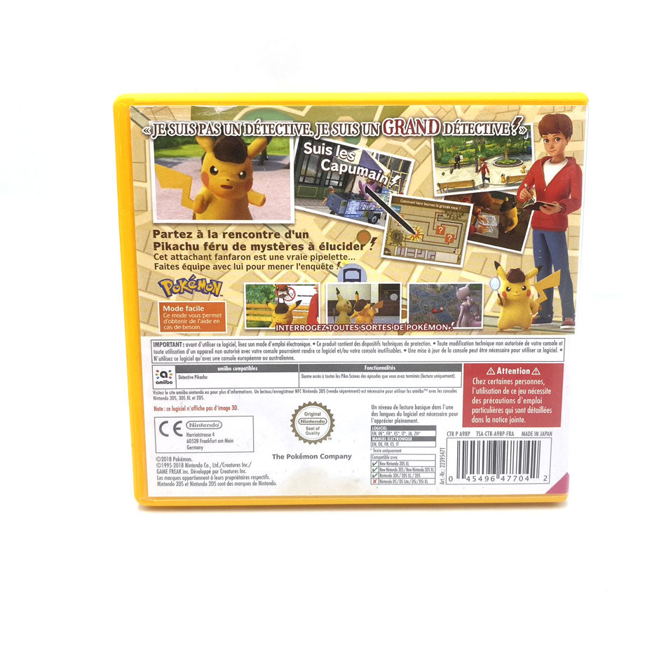 Détective Pikachu Nintendo 3DS
