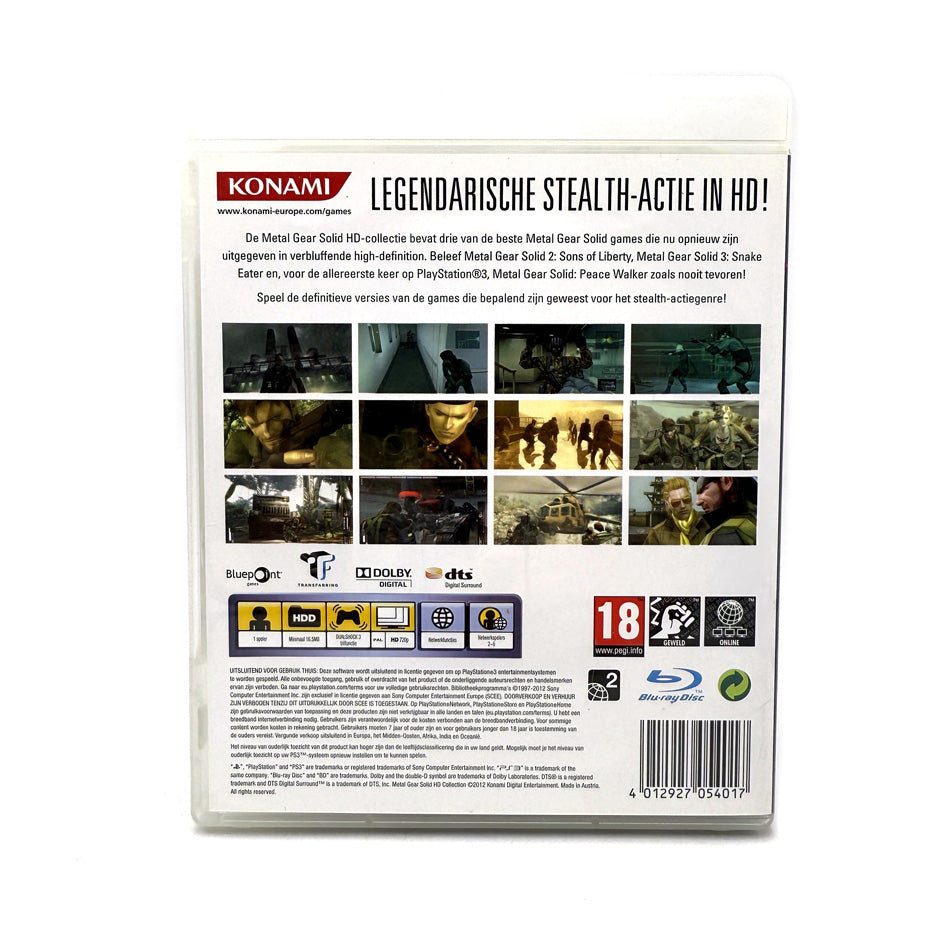 Metal Gear Solid HD Collection Playstation 3