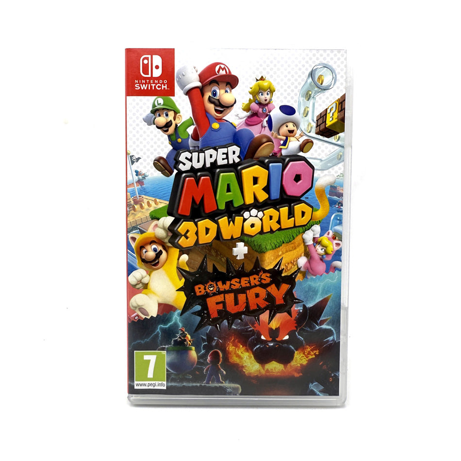 Super Mario 3D Worlds + Bowser's Fury Nintendo Switch – Retromania