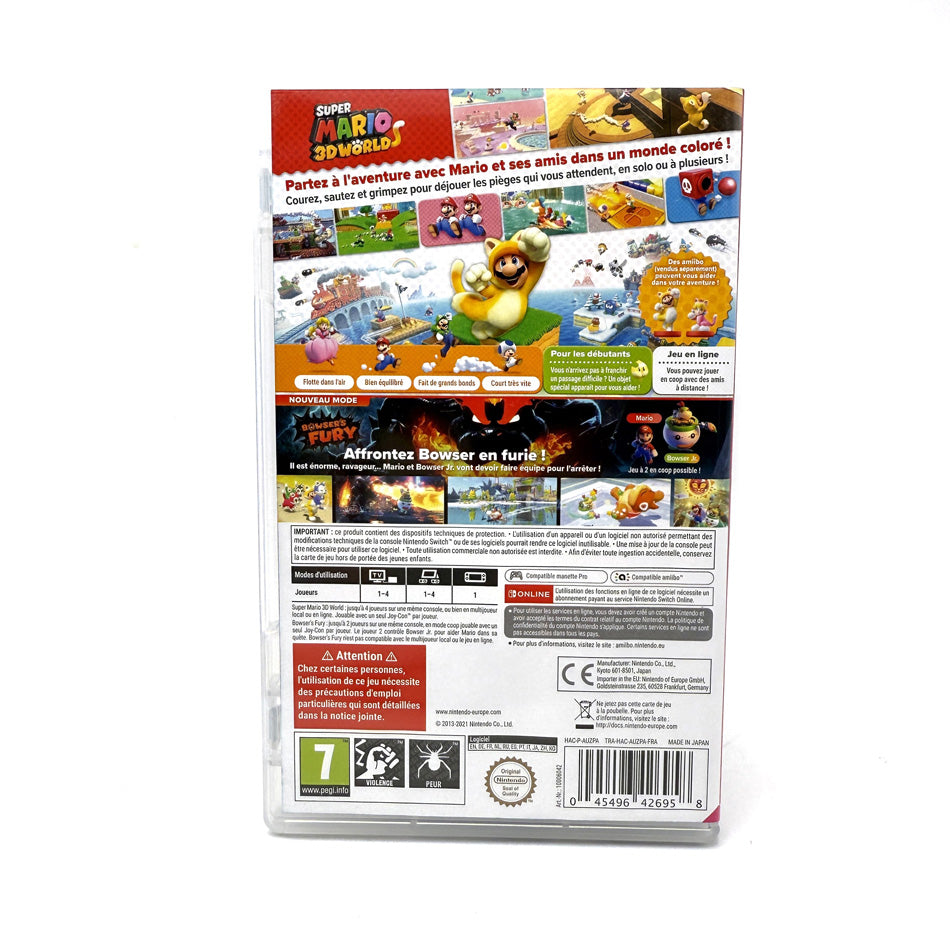 Super Mario 3D Worlds + Bowser's Fury Nintendo Switch