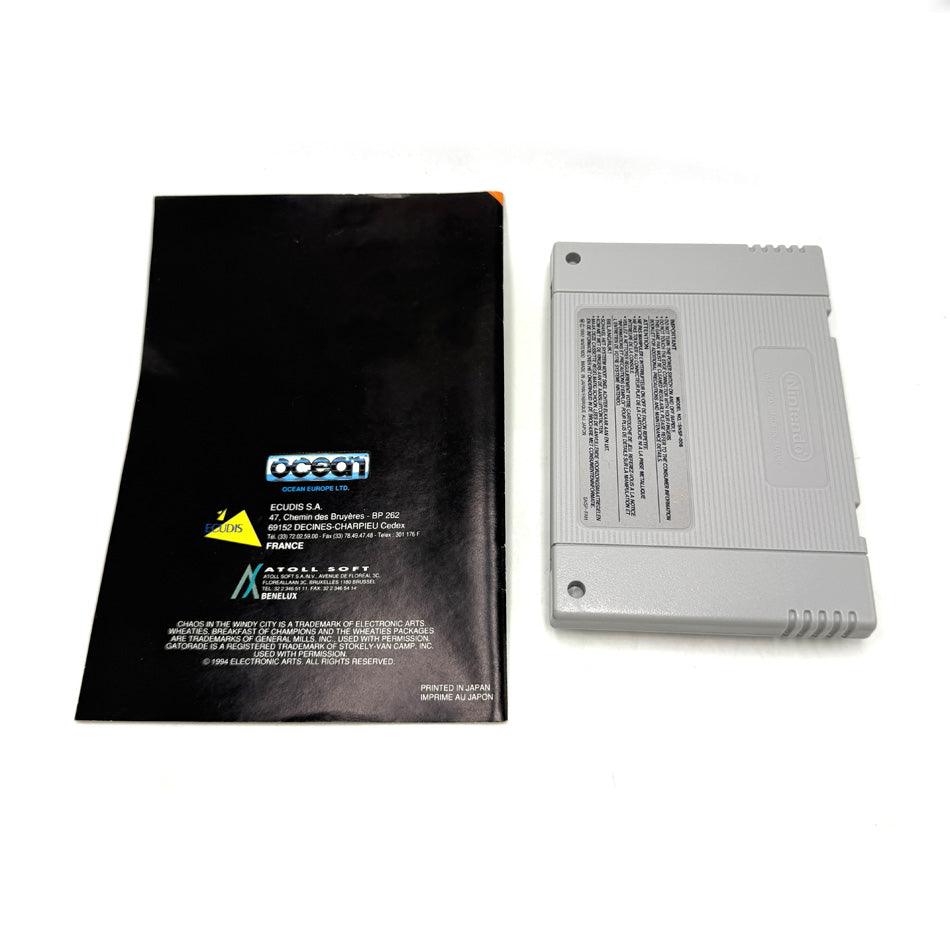 Michael Jordan Chaos in the Windy City Super Nintendo