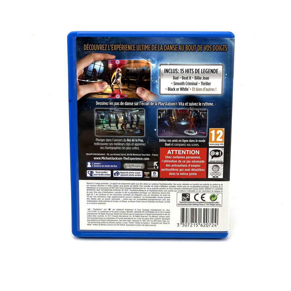 Michael Jackson The Experience HD Playstation PS Vita