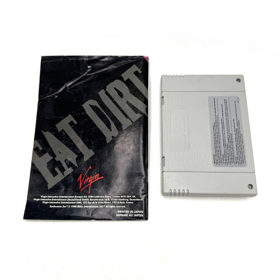 Earthworm Jim Super Nintendo